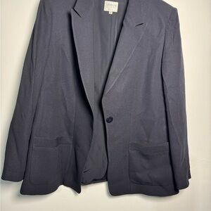 vintage Armani Collezioni Classic designer blazer Women’s 14 Black